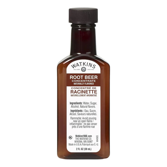 Extracto De Cerveza De Raiz Watkins 59ml Sabor Natural Para Postres Y Bebidas
