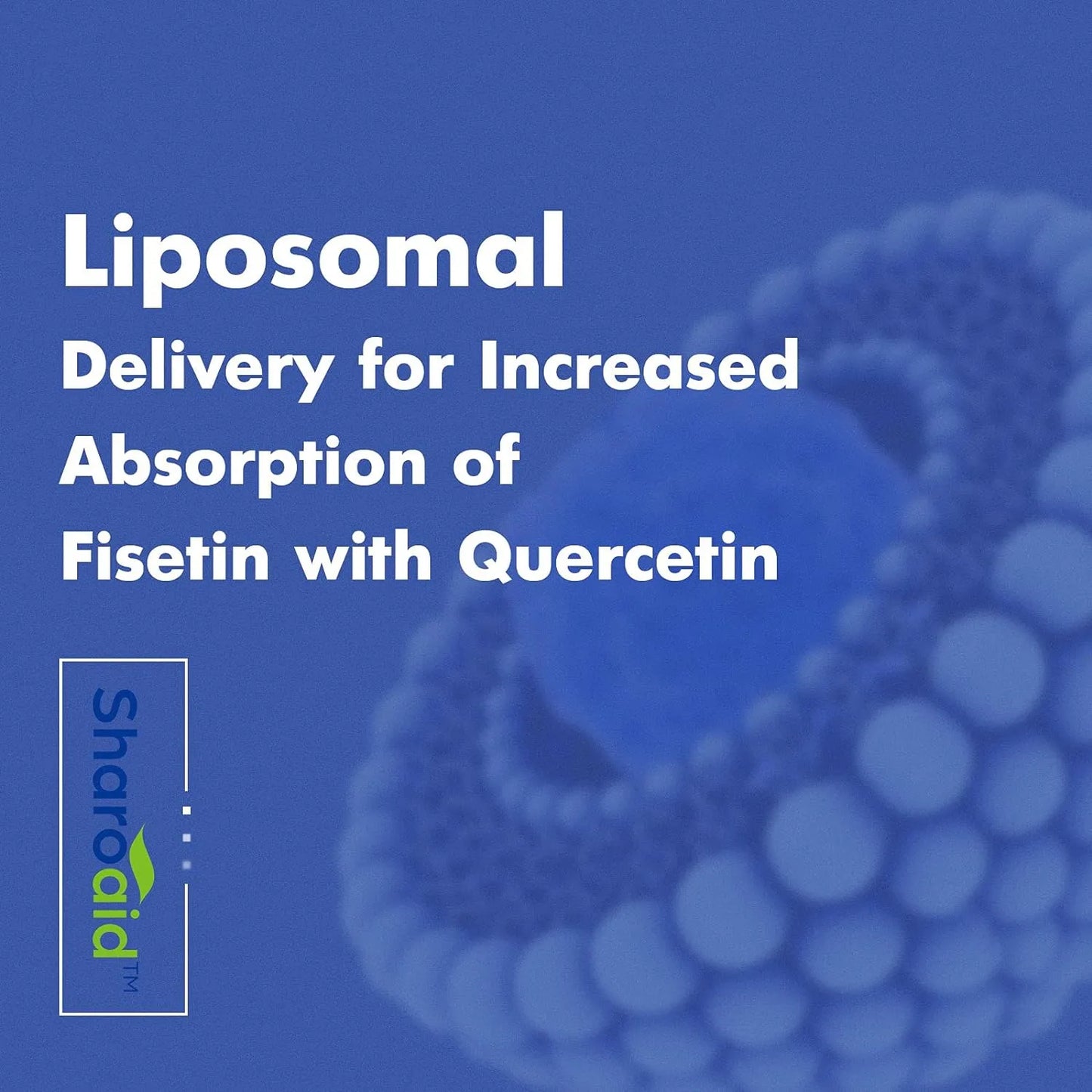 Fisetina Liposomal Con Quercetina 1200 Mg Antioxidante Premium Para Longevidad Celular