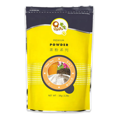 Qbubble Té En Polvo Tailandés 2.2 Libras Sabor Auténtico Y Energía Natural