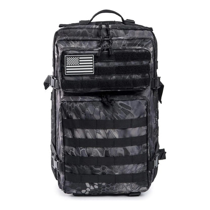 Mochila Táctica Militar QT&QY 45L Resistente Espaciosa y Versátil
