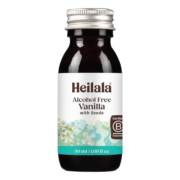 Extracto De Vainilla Pura Con Semillas Sin Alcohol Ético Y Prensado En Frío 1.7 Fl Oz