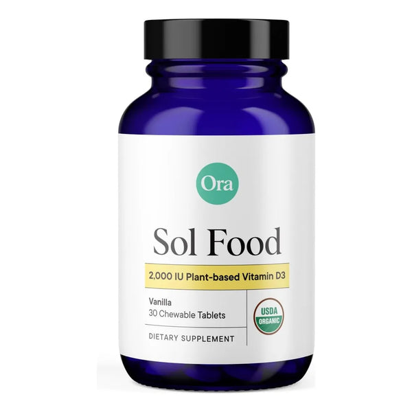 Vitamina D3 2000UI Vegana De Liquen Salud Osea Energia Y Defensas