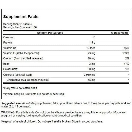 Chlorella Kyoto 194 Mg 1500 Tabletas Detox Natural Multivitaminico