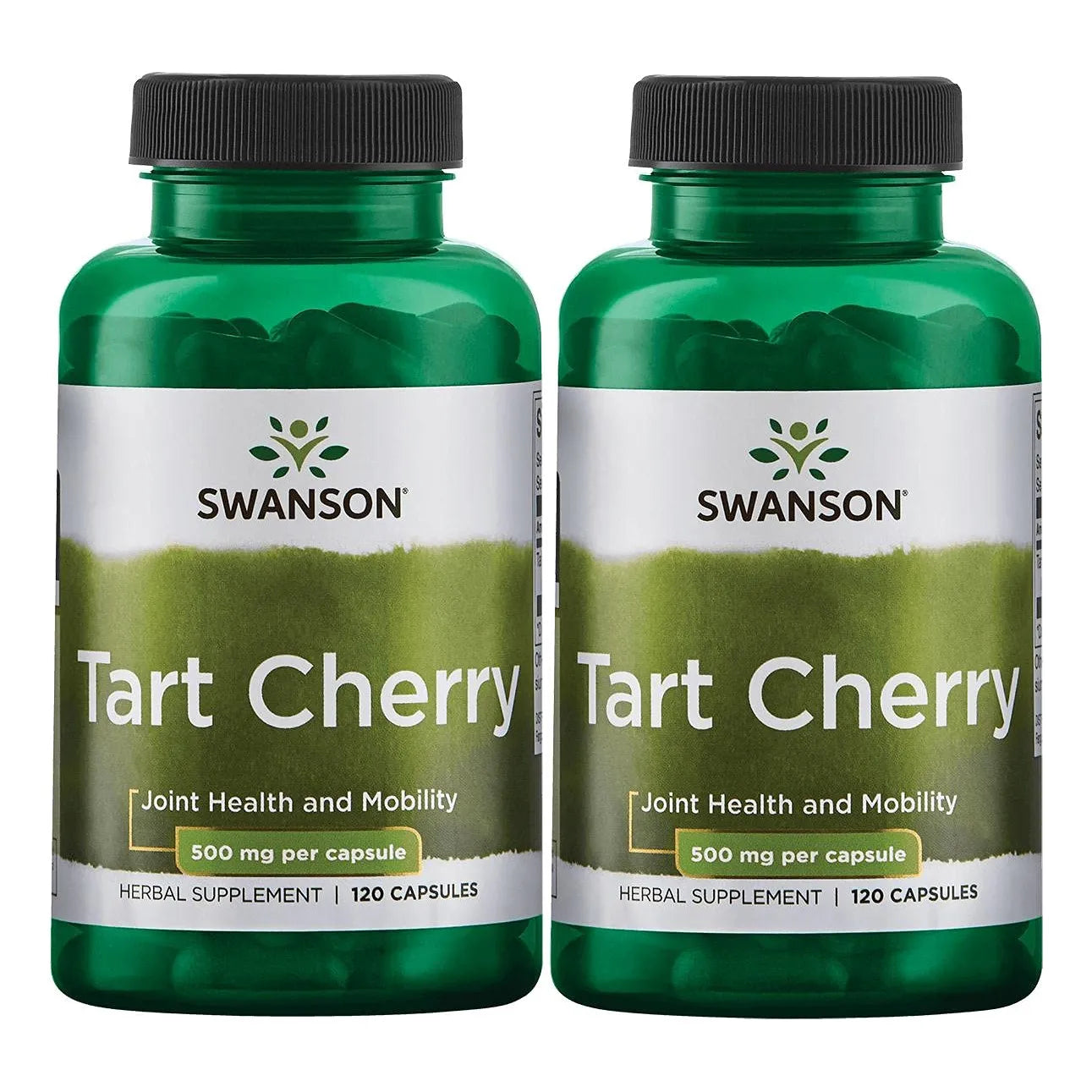 Swanson Tarta Cereza 500 Mg 120 Capsulas 2 Pack Soporte Articulaciones Antioxidante