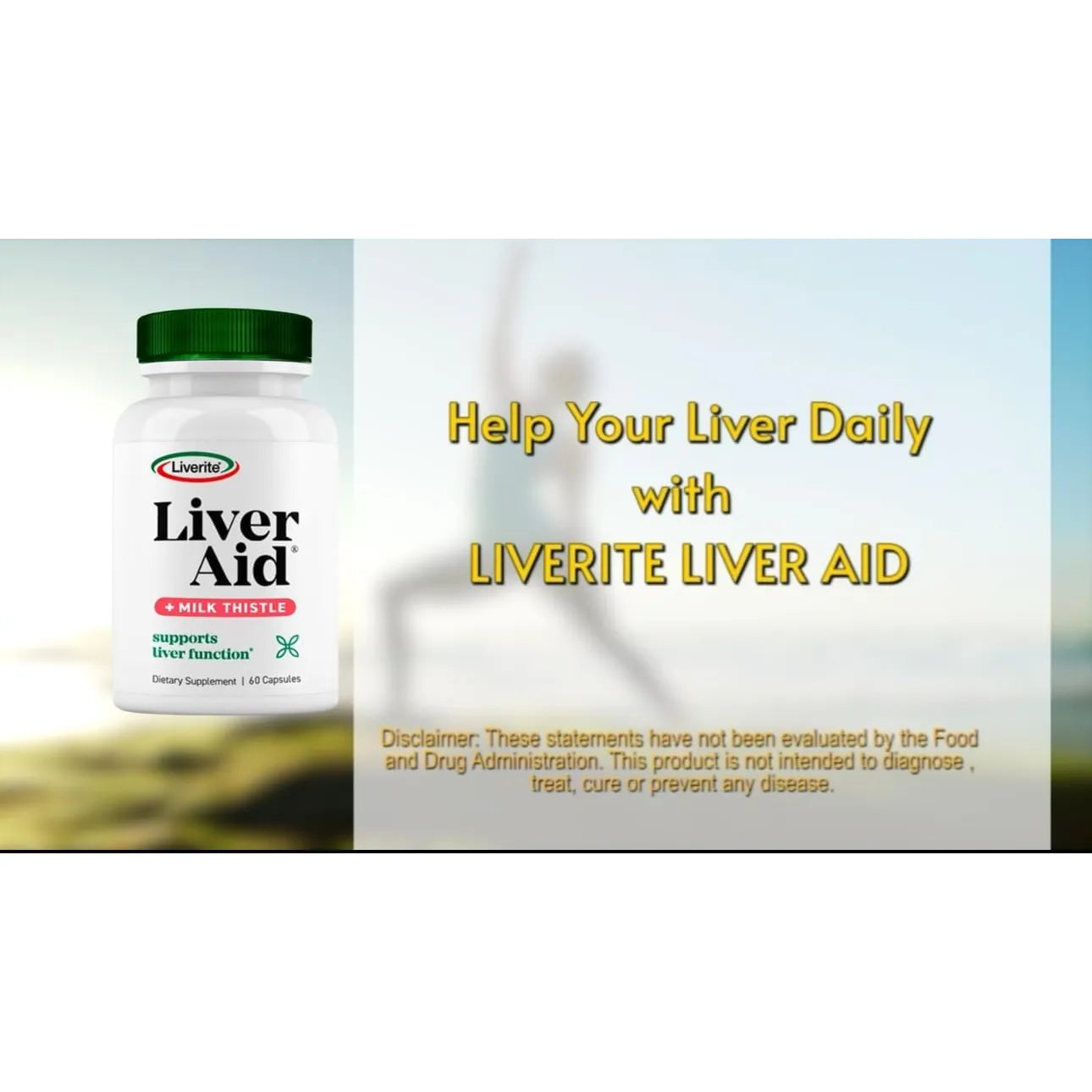 Cardo Mariano Liverite 300 Capsulas Soporte Hepatico Natural Energia
