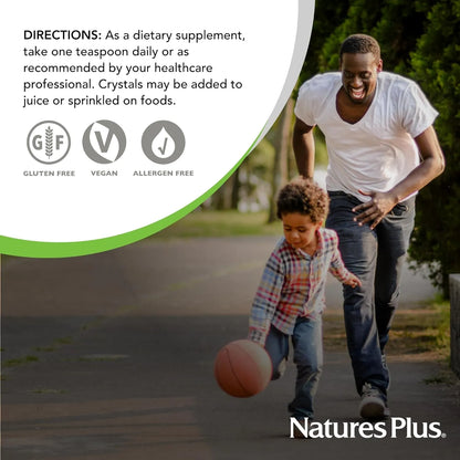 Microcristales Vitamina C NaturesPlus 8 Onzas Paquete Doble Antioxidante Salud Inmunológica