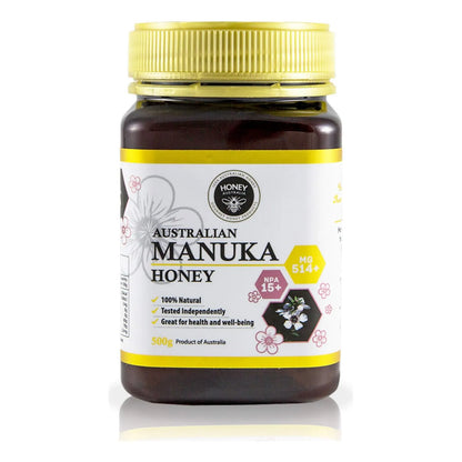 Miel De Manuka Mgo 514 Pura Orgánica Cruda Australiana Refuerzo Inmunitario Y Vitalidad