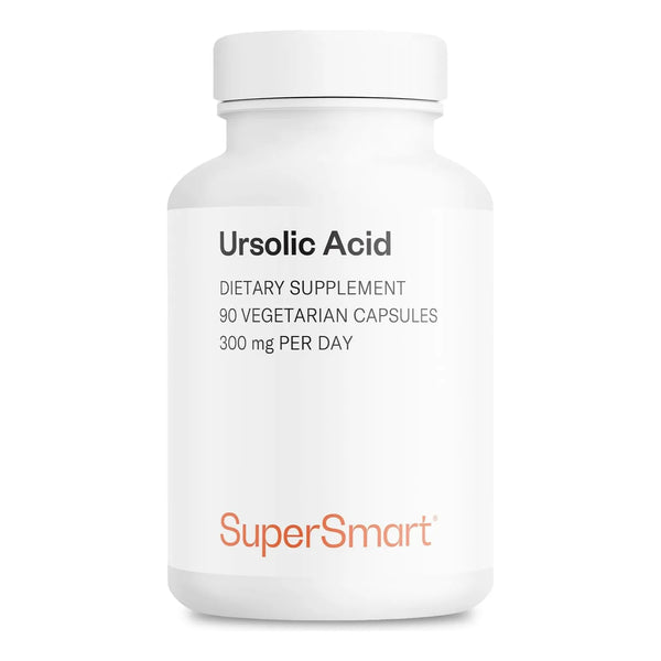 Ácido Ursólico 300 Mg Extracto De Hoja De Romero 90 Cápsulas Vegetarianas Sin Gluten
