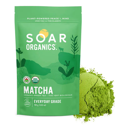 Polvo De Té Verde Matcha Grado Diario Auténtico Origen Japonés 3.52 Onzas