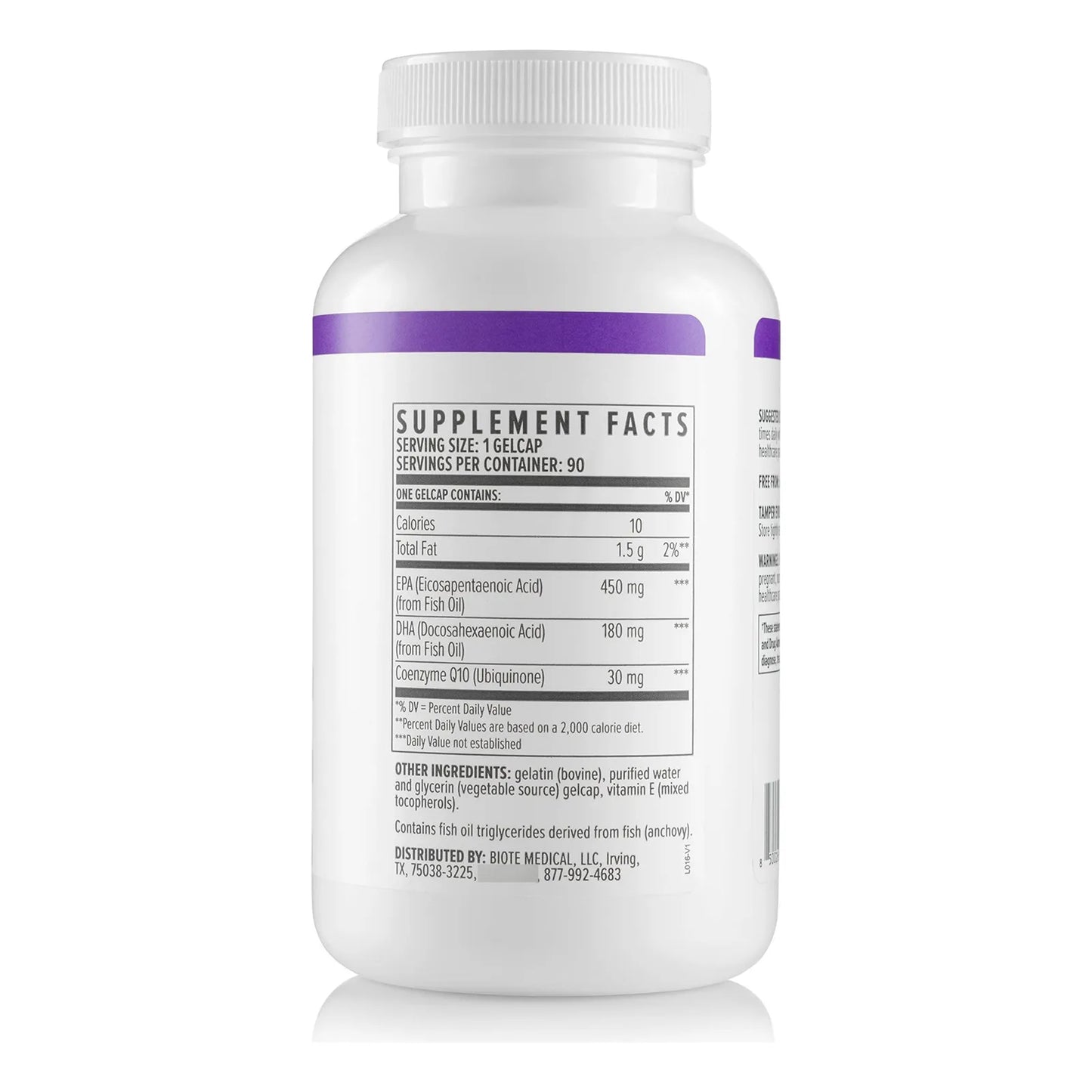 Omega 3 Y Coq10 90 Capsulas Salud Corazon Cerebro Energia