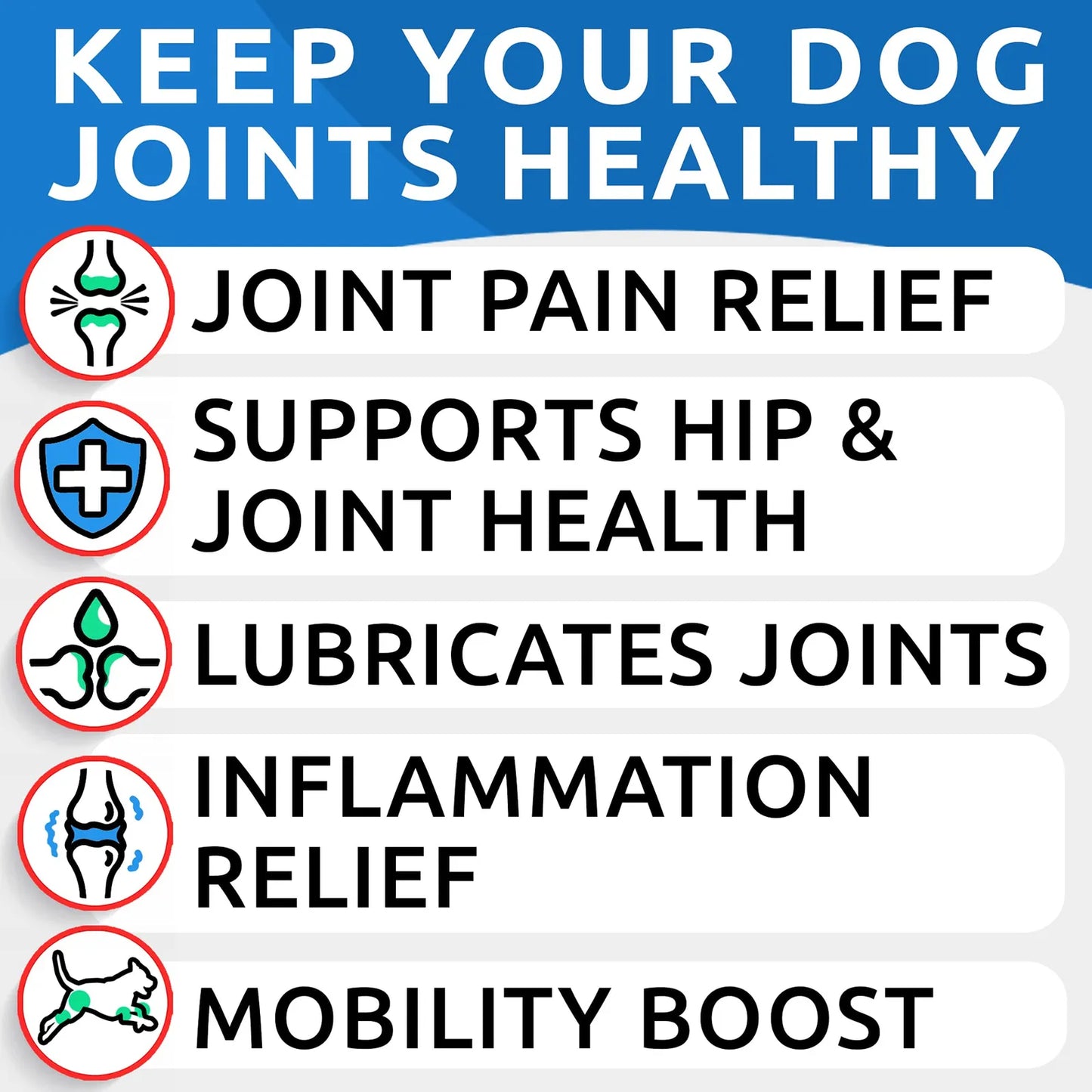 Masticables De Glucosamina Y Condroitina Para Perros Alivio Articular Y Cadera