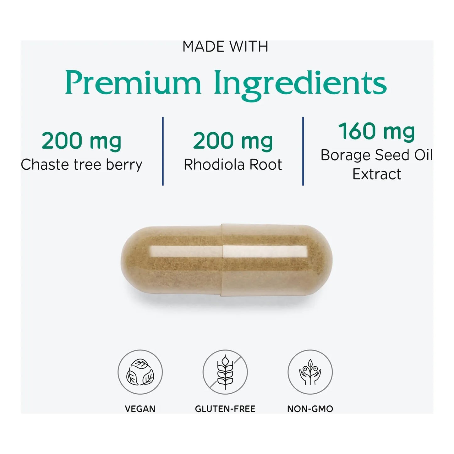 FemRebalance Apoyo Equilibrio Hormonal Mujeres 60 Capsulas Veganas