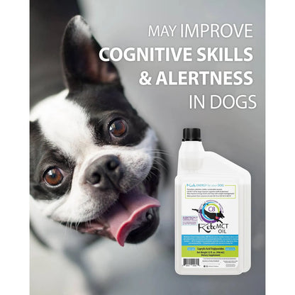 Aceite C8 MCT Para Perros Dieta Cetogénica Puro 32 Onzas PhD Nutrition