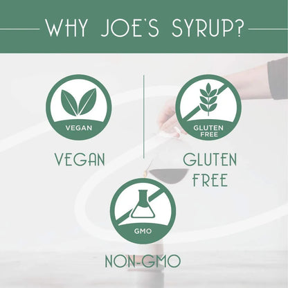 Sirope Organico De Azucar Natural Sabor Vainilla 750 Ml Joe's Syrup