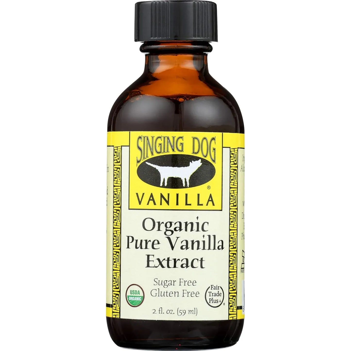 Extracto De Vainilla Puro Orgánico 59 Ml Sabor Premium Sin Azúcar