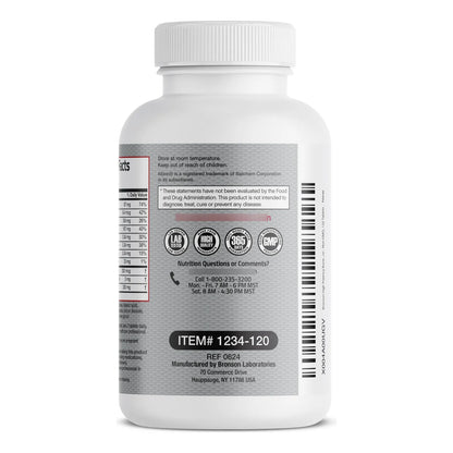 Complejo Salud Osea Vitamina K2 Calcio Magnesio Boro Cissus Quad 120 Tabletas