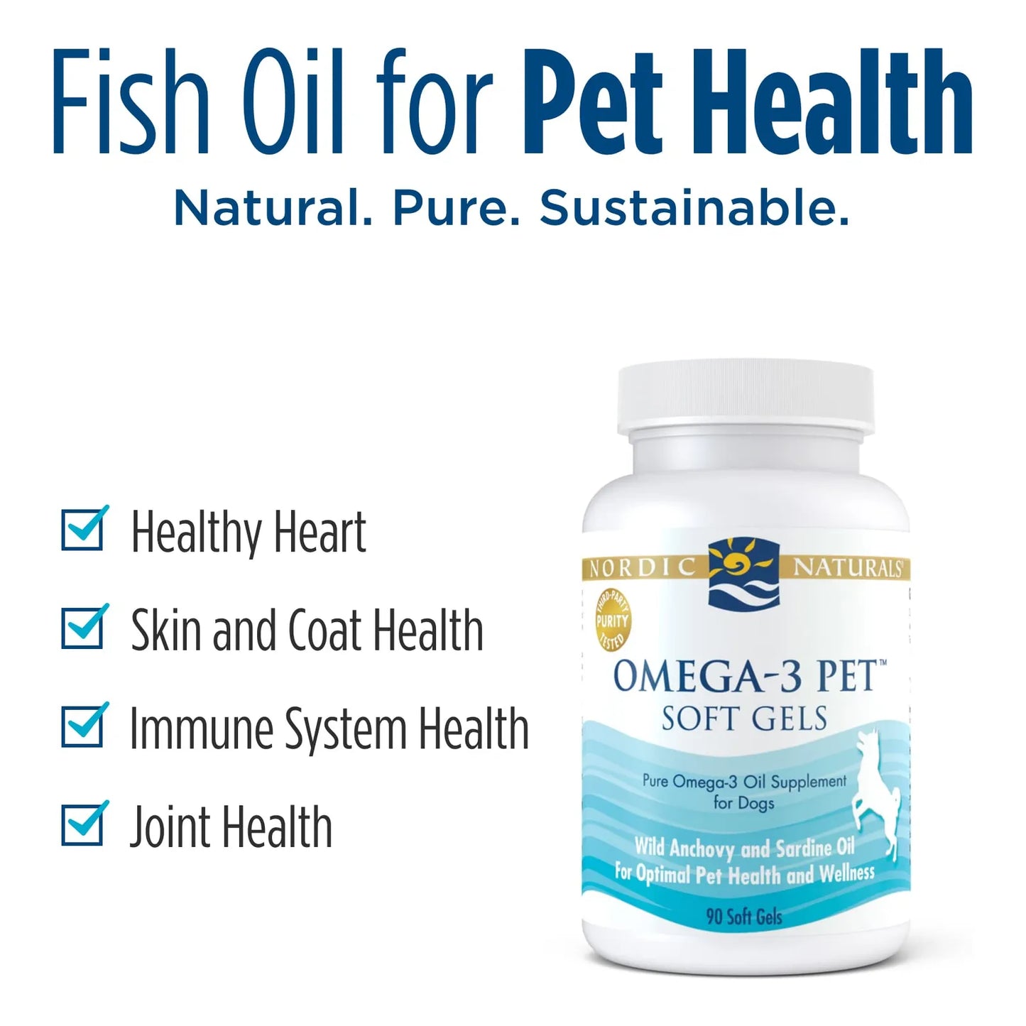 Omega 3 Para Mascotas 90 Geles Blandos Aceite De Pescado Para Perros Con EPA Y DHA