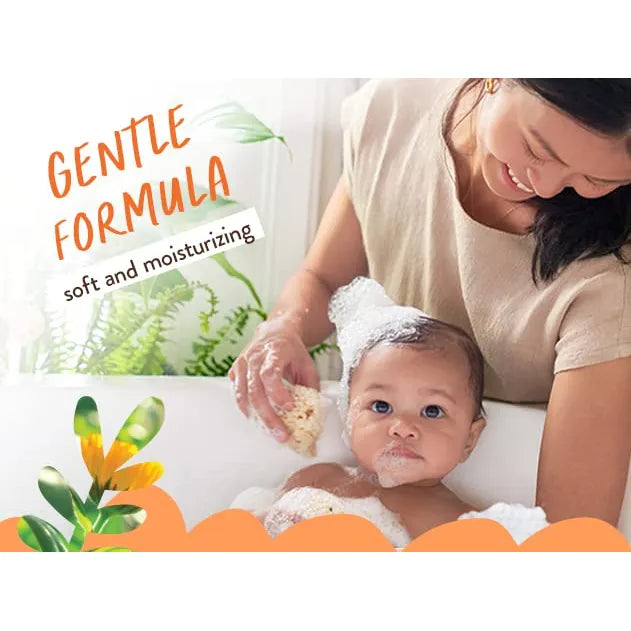 Champú Y Lavado 2 En 1 Para Bebés Sensibles Manteca De Karité Sin Fragancia