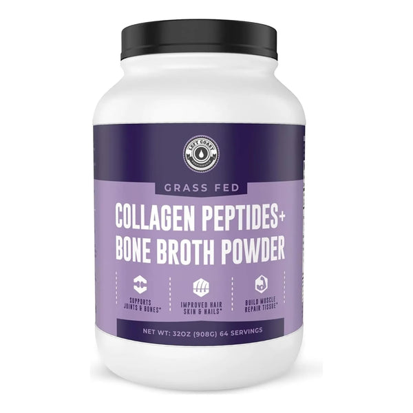 Caldo De Hueso En Polvo Con Colágeno 907g Salud Articular Y Piel Radiante