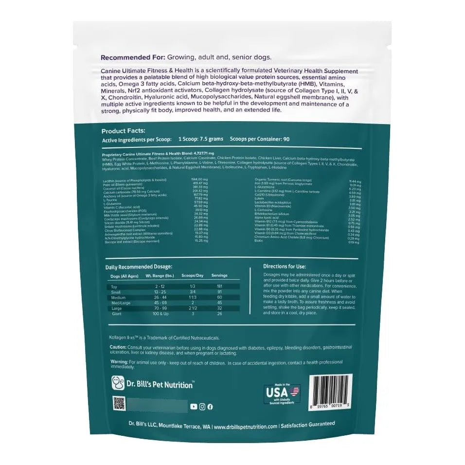 Vitaminas Caninas Multivitaminico Con Coenzima Q10 Para Perros Dr Bills