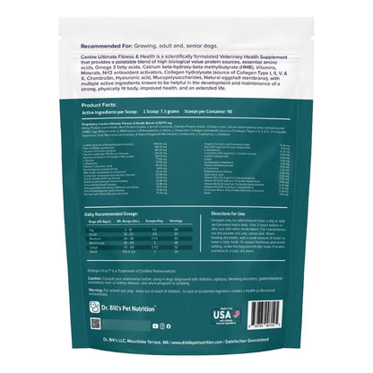 Vitaminas Caninas Multivitaminico Con Coenzima Q10 Para Perros Dr Bills