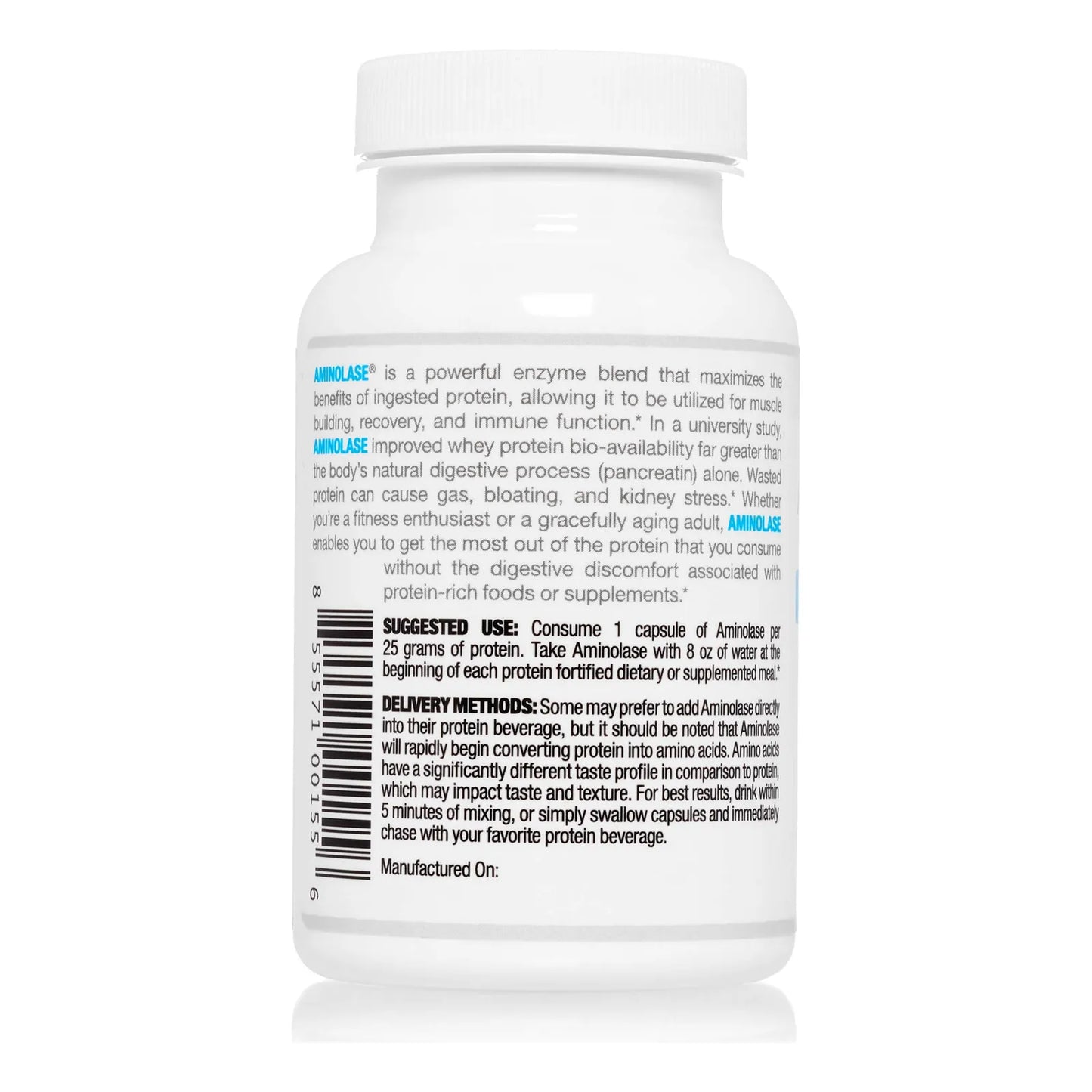 Aminolasa TPA 90 Capsulas Absorcion Optima De Proteinas Vegano Sin OMG