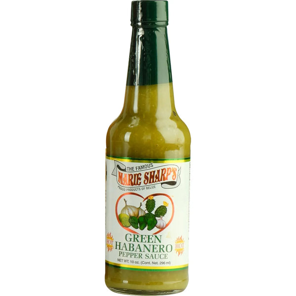 Salsa Picante Habanero Verde Marie Sharp Con Tunas 180 Ml Sabores Frescos Y Naturales