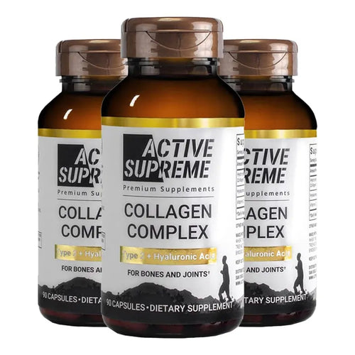 Paquete De 3 Cápsulas De Colágeno Tipo 2 Para Articulaciones Fuertes Y Saludables
