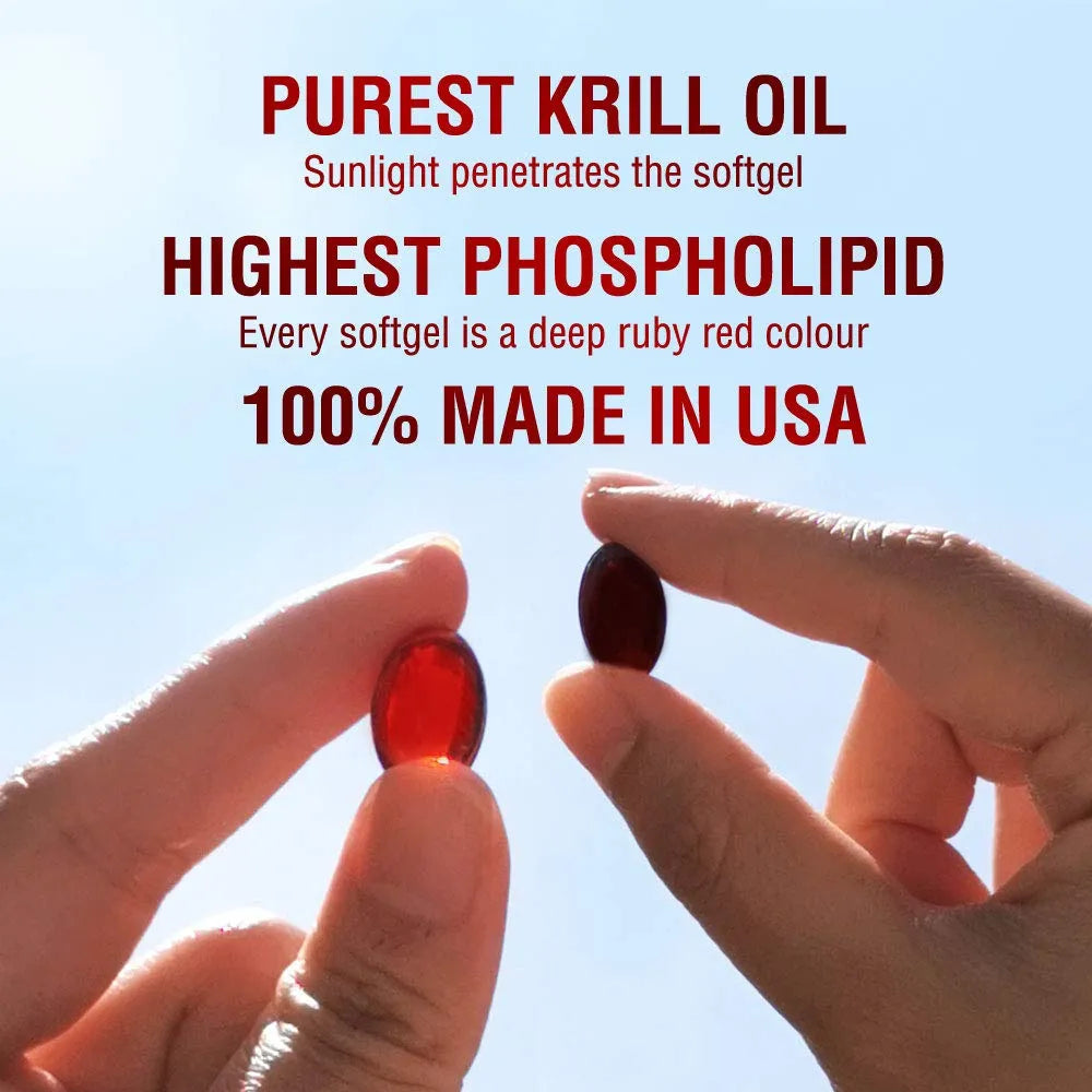 Perfect Krill EX Aceite De Krill Antártico Ultra Fuerte 56 Fosfolípidos Omega 3