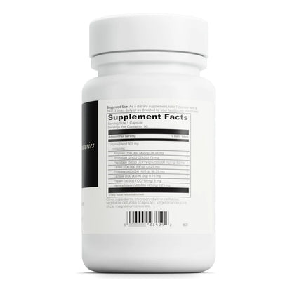 Capsulas Digenzyme 90 Unidades Suplemento Digestivo Sin Gluten Vegetariano