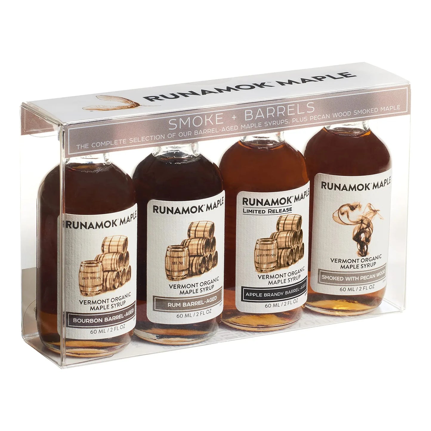 Caja De Regalo Tres Jarabes De Arce Añejo Infundidos 250Ml Vermont