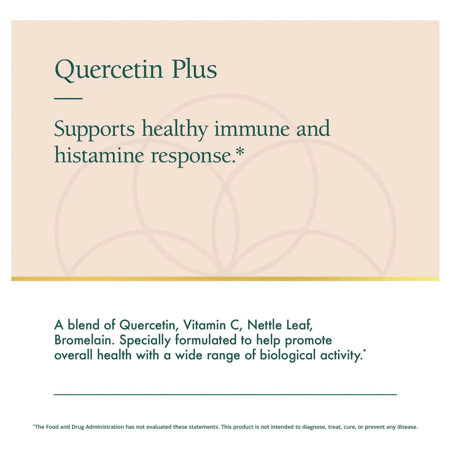 Suplemento Quercetina Plus Con Bromelina Vitamina C Y Hoja De Ortiga 90 Capsulas