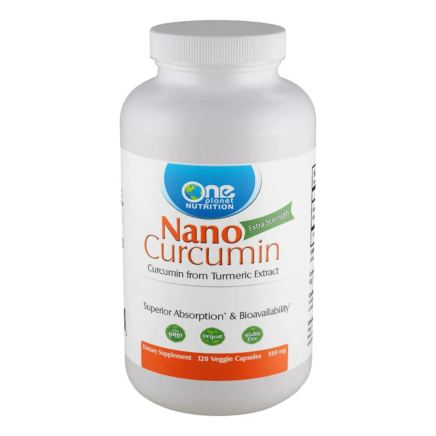 Nano Curcumina 500 Mg Capsulas Vegetales Alta Absorcion Salud Inmunologica