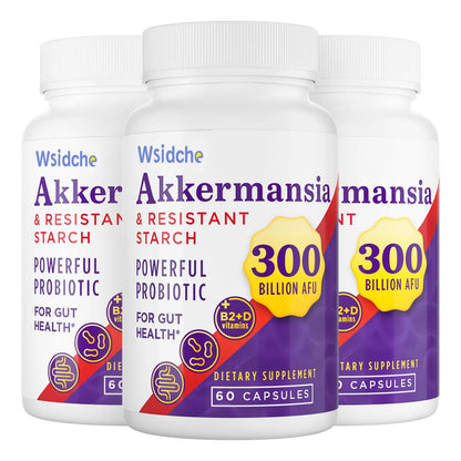 Probiotic 300 Mil Millones AFU Akkermansia Muciniphila Para Digestión Y GLP-1