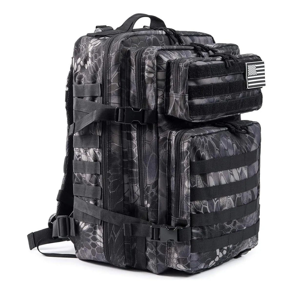 Mochila Táctica Militar QT&QY 45L Resistente Espaciosa y Versátil