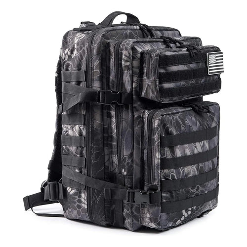 Mochila Táctica Militar QT&QY 45L Resistente Espaciosa y Versátil
