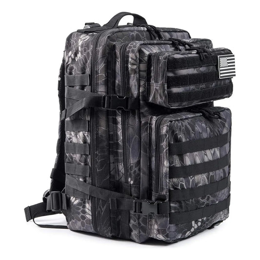 Mochila Táctica Militar QT&QY 45L Resistente Espaciosa y Versátil