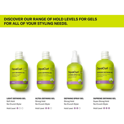 Gel Ultra Defining Strong Hold No Crunch Styler Fijacion Profesional Sin Residuos
