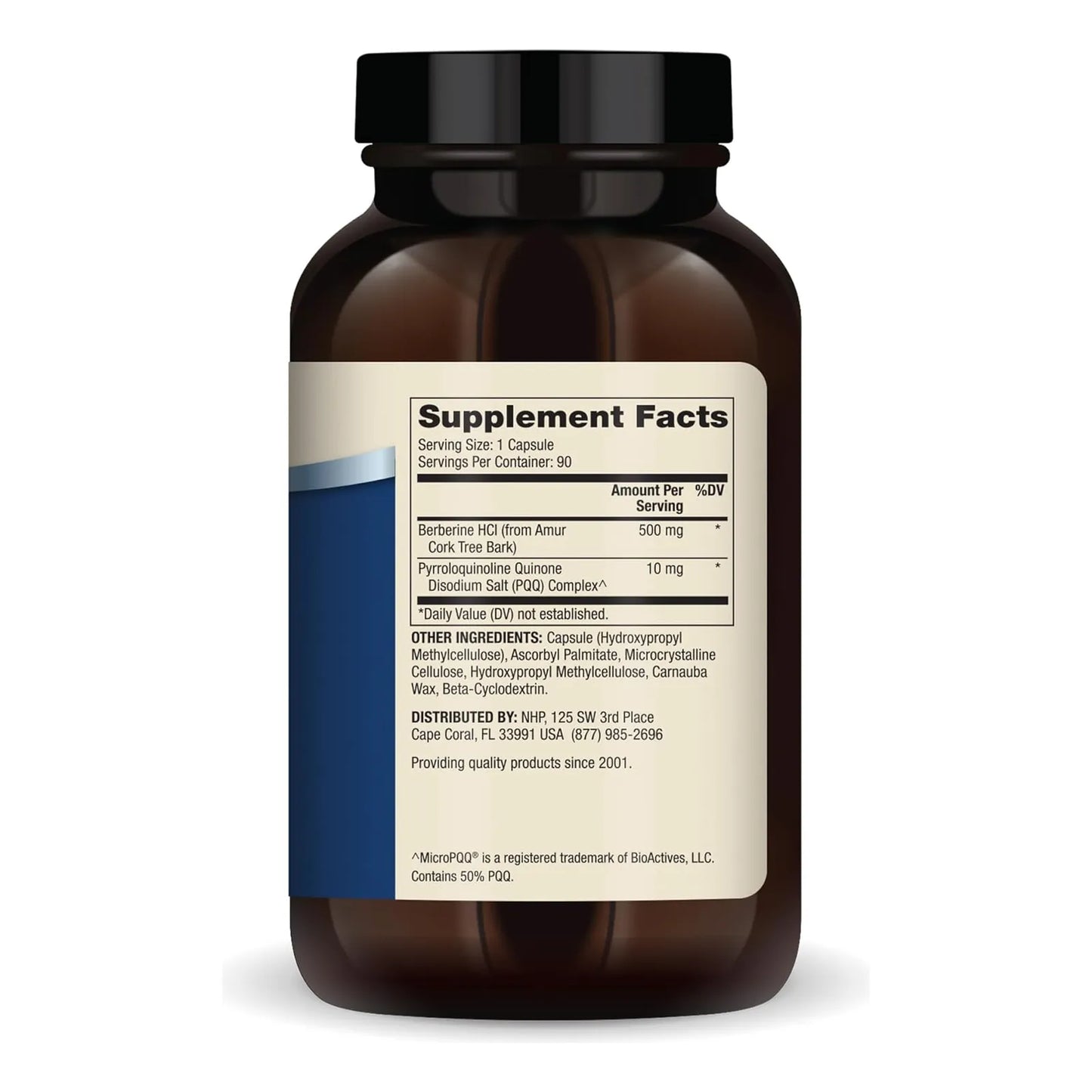Berberina Y MicroPQQ Avanzados 90 Cápsulas Dr Mercola Apoyo Inmunológico