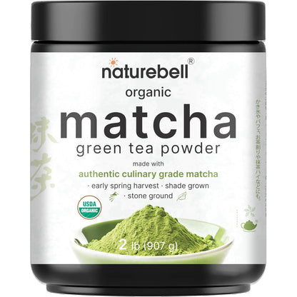 Té Verde Matcha Orgánico En Polvo 900 Gramos Grado Culinario Sin Azúcar Vegano