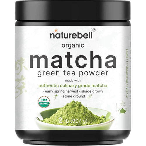 Té Verde Matcha Orgánico En Polvo 900 Gramos Grado Culinario Sin Azúcar Vegano