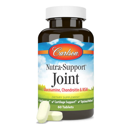 Nutra Support Glucosamina Condroitina MSM 60 Tabletas Soporte Articular