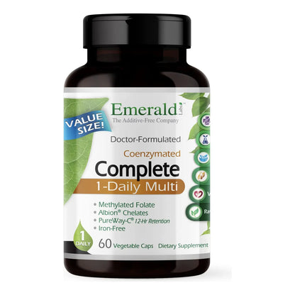 Multivitamínico Completo Con Coenzimas Folato Metilado 60 Cápsulas