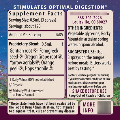 Amargos Digestivos Naturales Badass Bitters Raiz De Genciana Cascara De Naranja Mejora Tu Digestion