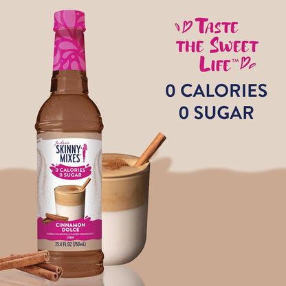 Sirope Skinny Syrups Canela Dulce Sin Azúcar 750 Ml Endulza Sin Culpa