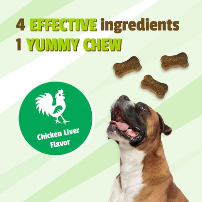 Neutralizador Orina Perro Césped 60 Masticables Sabor Pollo Protege Jardín Y Salud