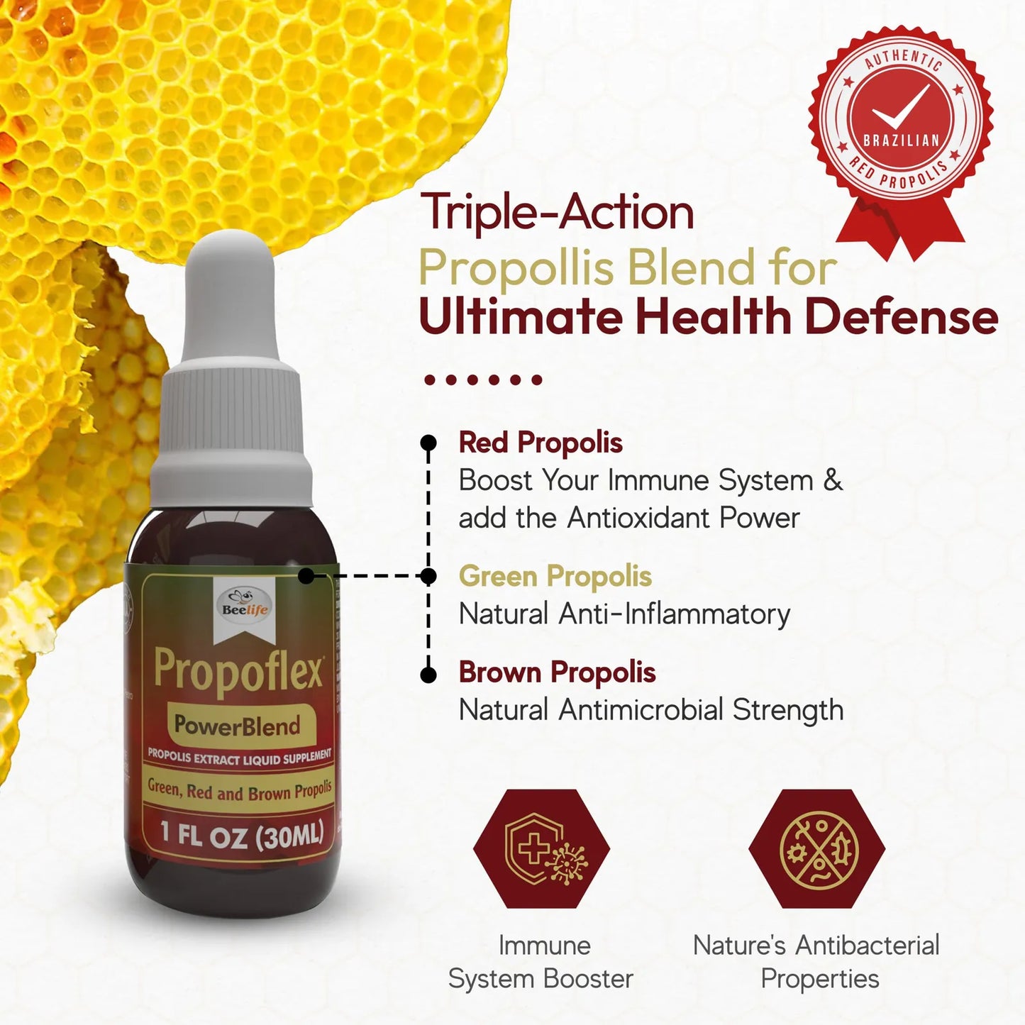 Extracto Puro De Propóleos Mezcla De Energía Tintura De Propóleo Verde Rojo Y Marrón 100 Natural