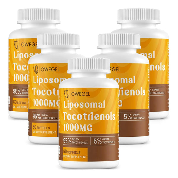 Tocotrienoles Liposomales 1000 Mg Vitamina E Alta Biodisponibilidad 300 Capsulas