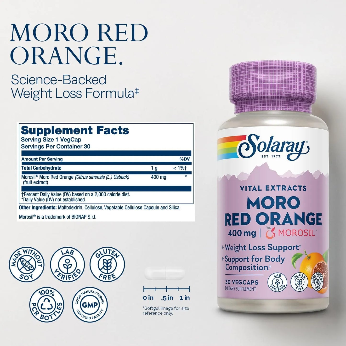 Extracto De Naranja Sanguínea Morosil Control De Peso Y Composición Corporal