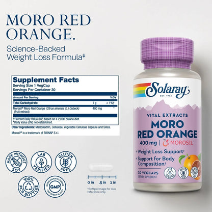 Extracto De Naranja Sanguínea Morosil Control De Peso Y Composición Corporal